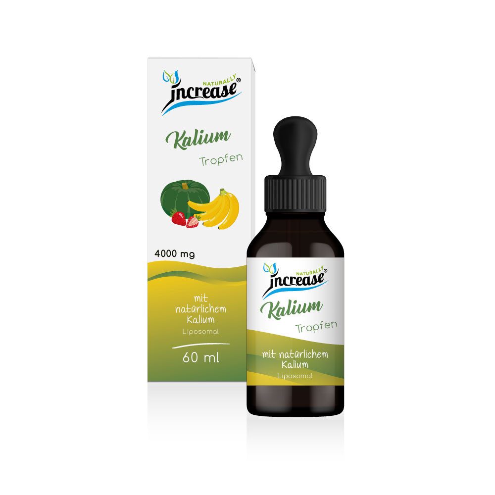 increase NATURALLY Liposomales Kalium - 4000mg pro Tag Tropfen, 60 ml
