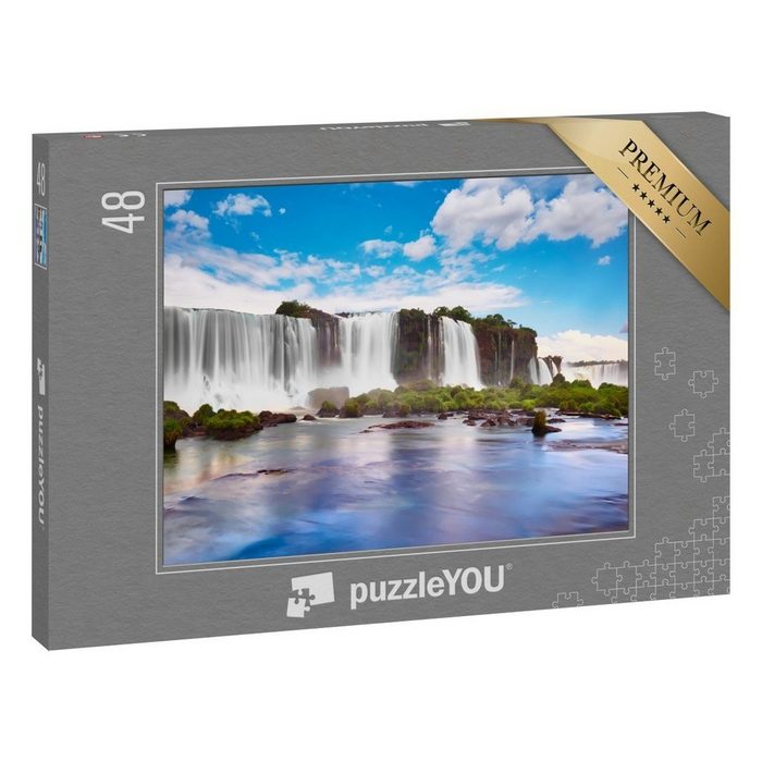 puzzleYOU Puzzle Iguazu-Wasserfälle in Argentinien Teufelsschlund 48 Puzzleteile puzzleYOU-Kollektionen Natur Argentinien