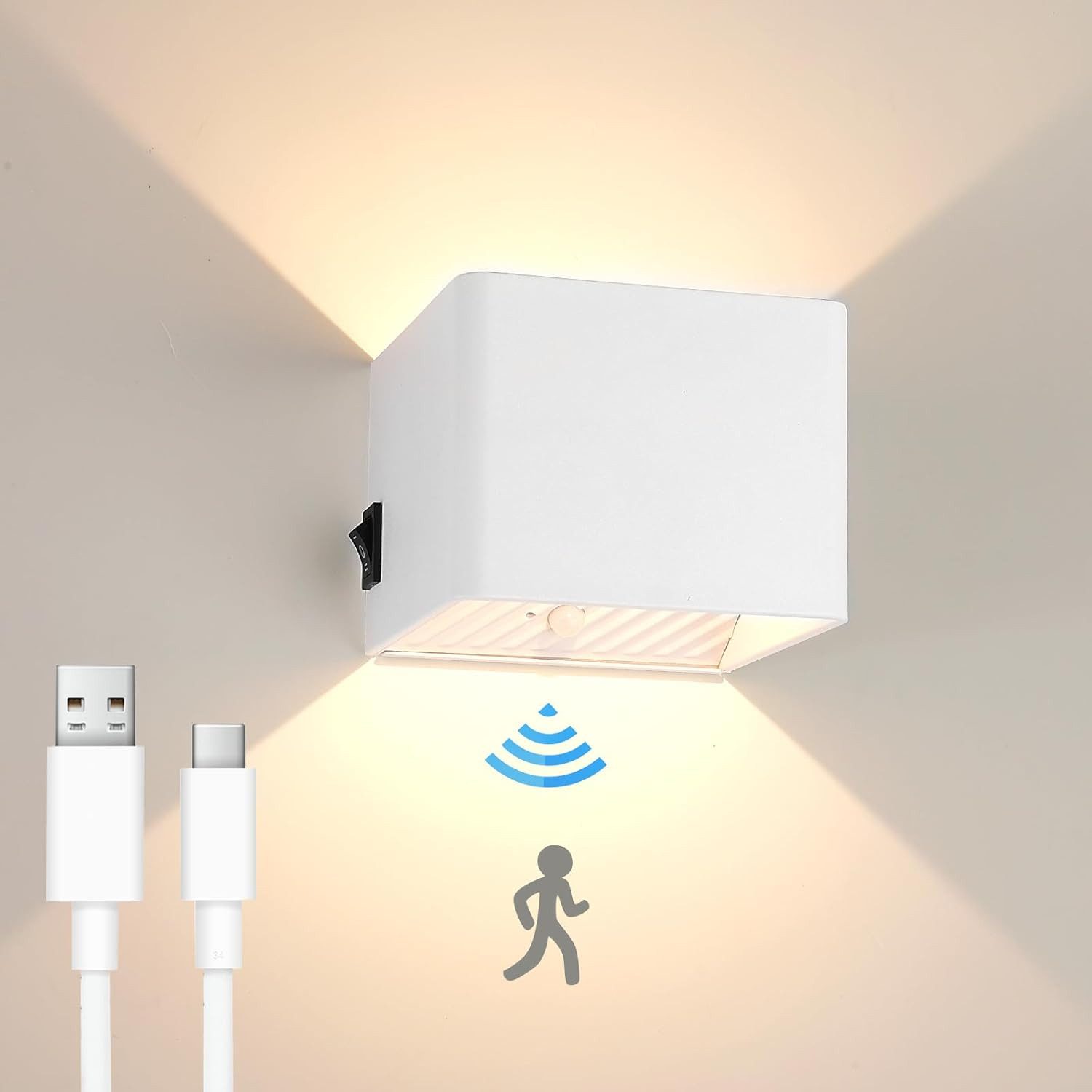 BlingBin LED Wandleuchte Kabellose Akku Wandlampe günstig online kaufen
