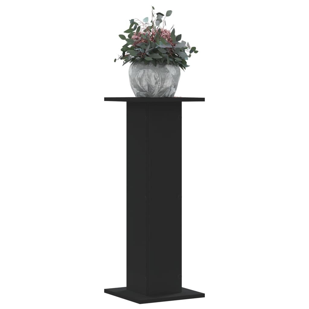 vidaXL Blumenständer Pflanzenständer 2 Stk. Schwarz günstig online kaufen