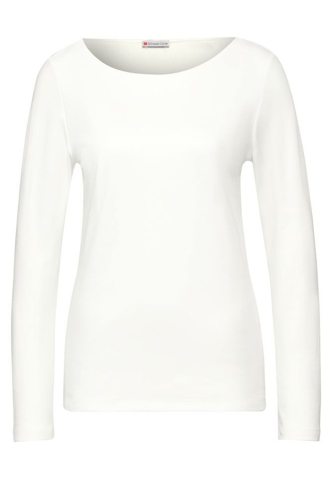 STREET ONE Langarmshirt – Basic Langarmshirt günstig online kaufen