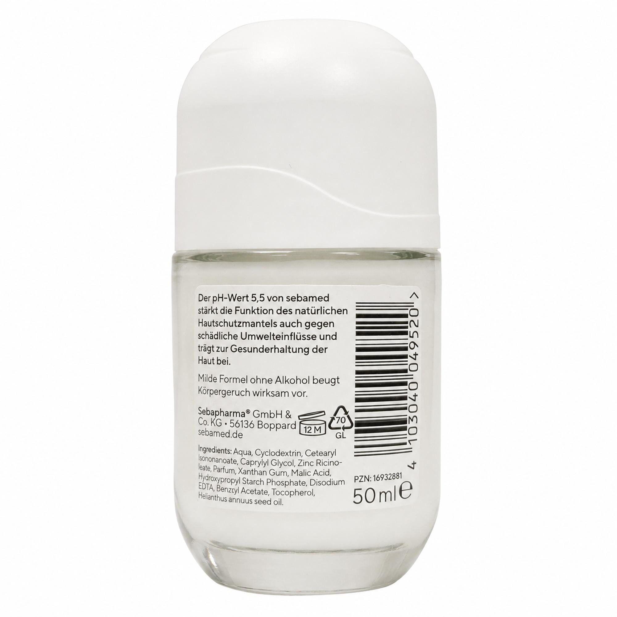 Sebapharma GmbH & Co.KG Deo-Roller SEBAMED Balsam Deo Sensitive Roll-on