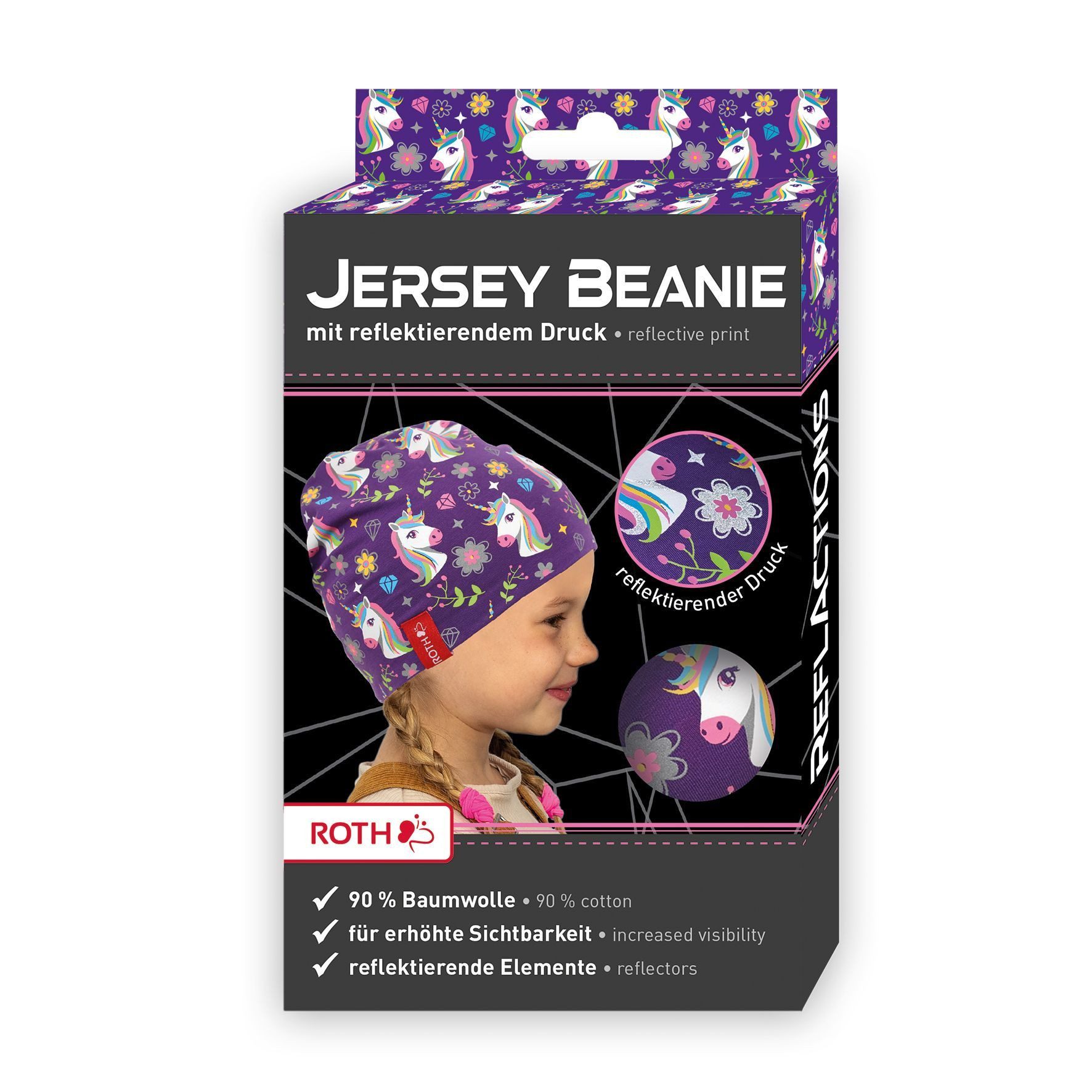 Roth Beanie Roth ReflActions Jersey-Beanie und Jersey-Loop