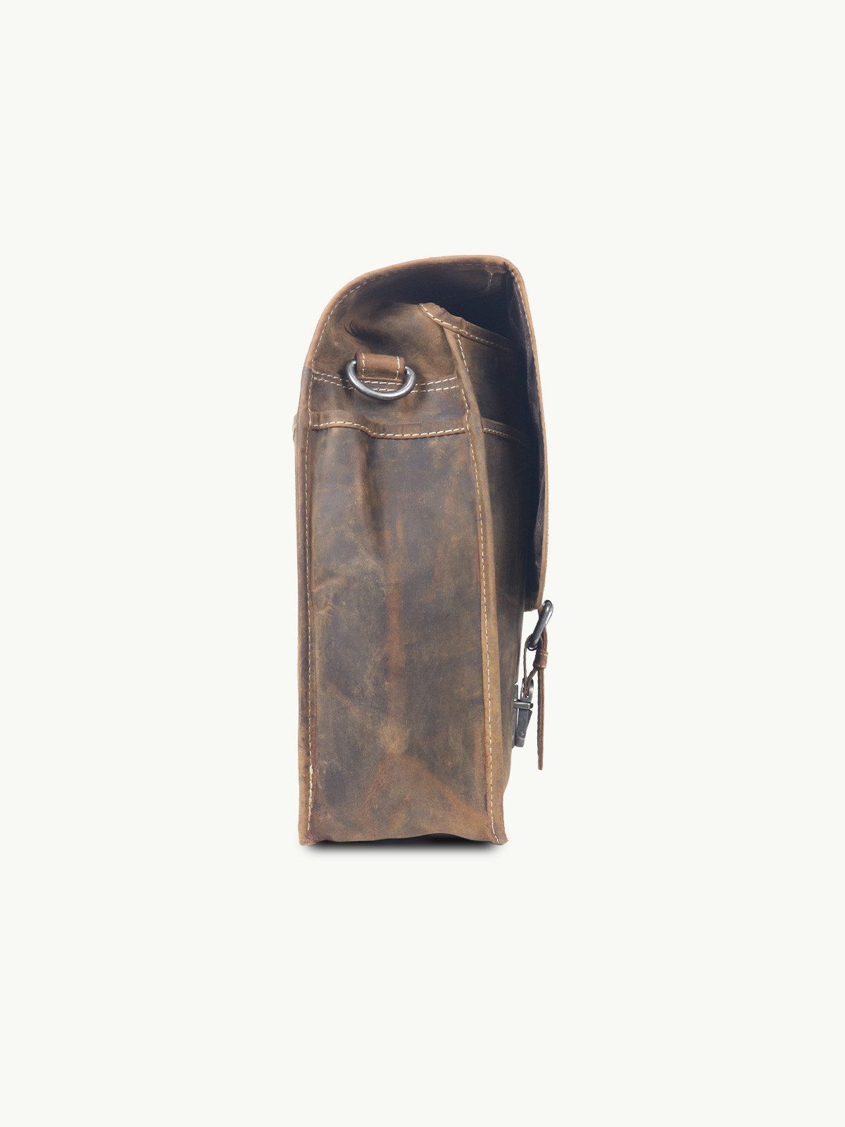 Scippis Messenger Bag ADVENTURE Messenger Bag – Premium Büffelleder-Tasche