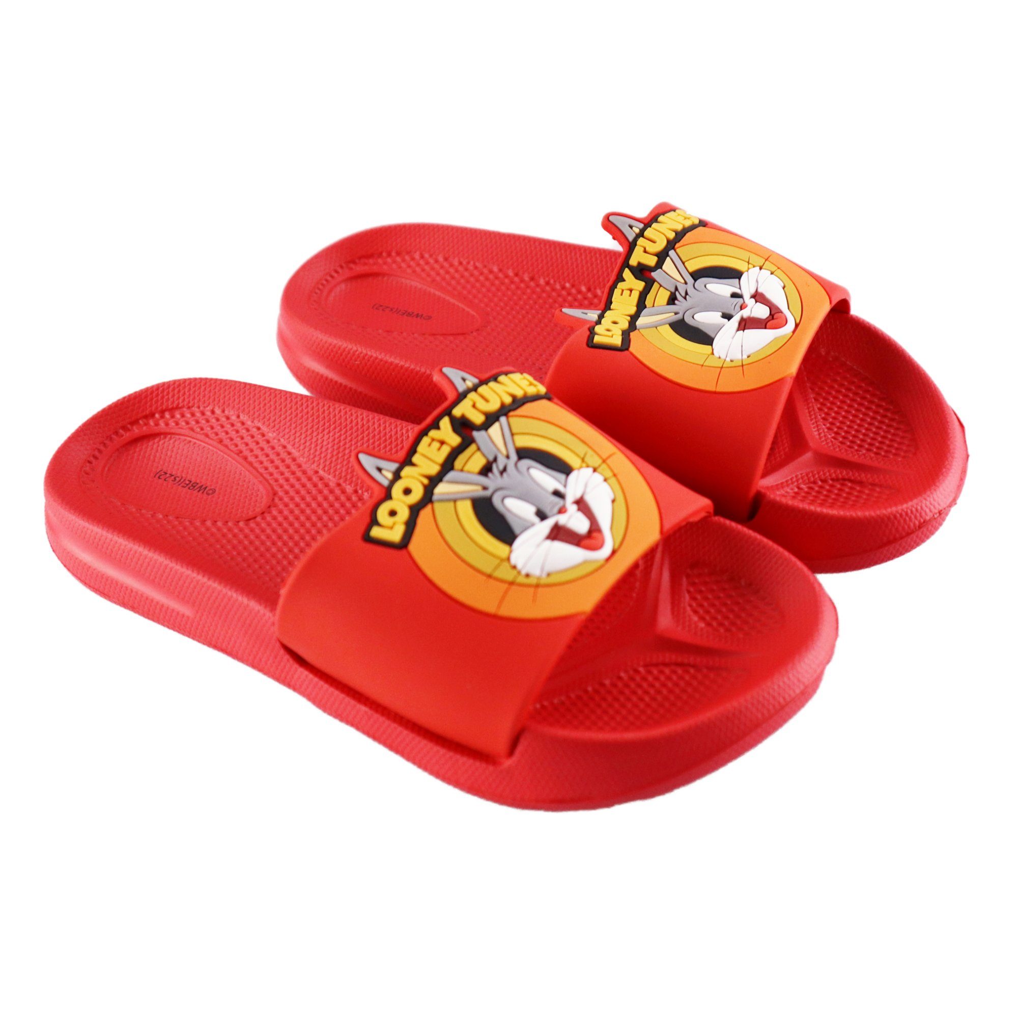 LOONEY TUNES Bugs Bunny 3D Optik Kinder Sandalen Badeschuhe Sandale Gr. 25 bis 32