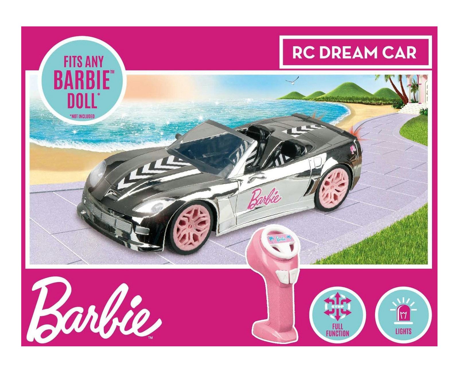 Happy People RC-Auto Barbie Dream Car (40 cm), mit Licht