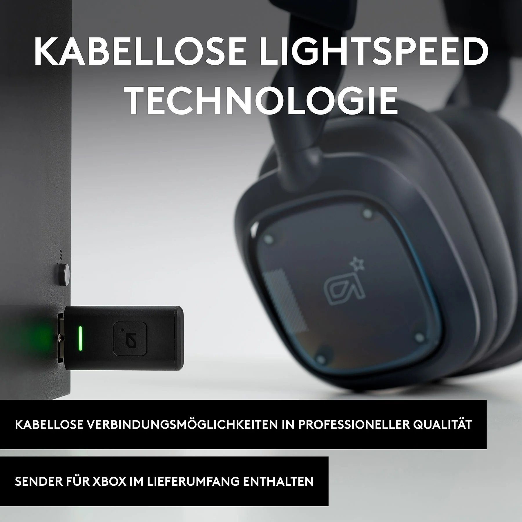 ASTRO GAMING A30 Lighstpeed, 3,5mm Lightspeed, Navy Stunden Bluetooth) Laufzeit, Lightspeed Aux, Gaming-Headset (Bluetooth, XBOX Schwarz 27 kabelloses Over-ear