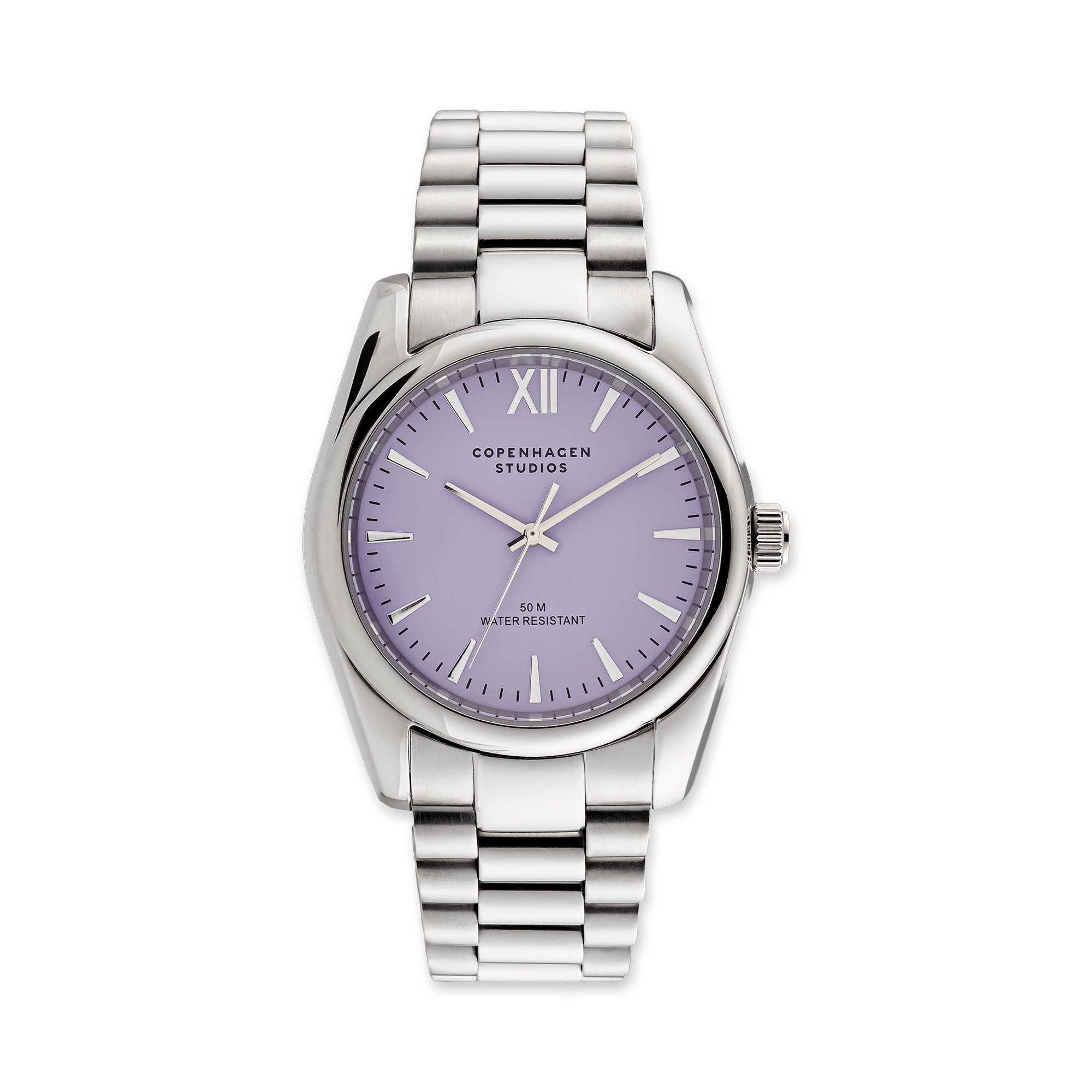 Copenhagen Studios Quarzuhr Classic Round Watch CPT-0014-MQ, Armbanduhr, Damenuhr, Edelstahlarmband, analog