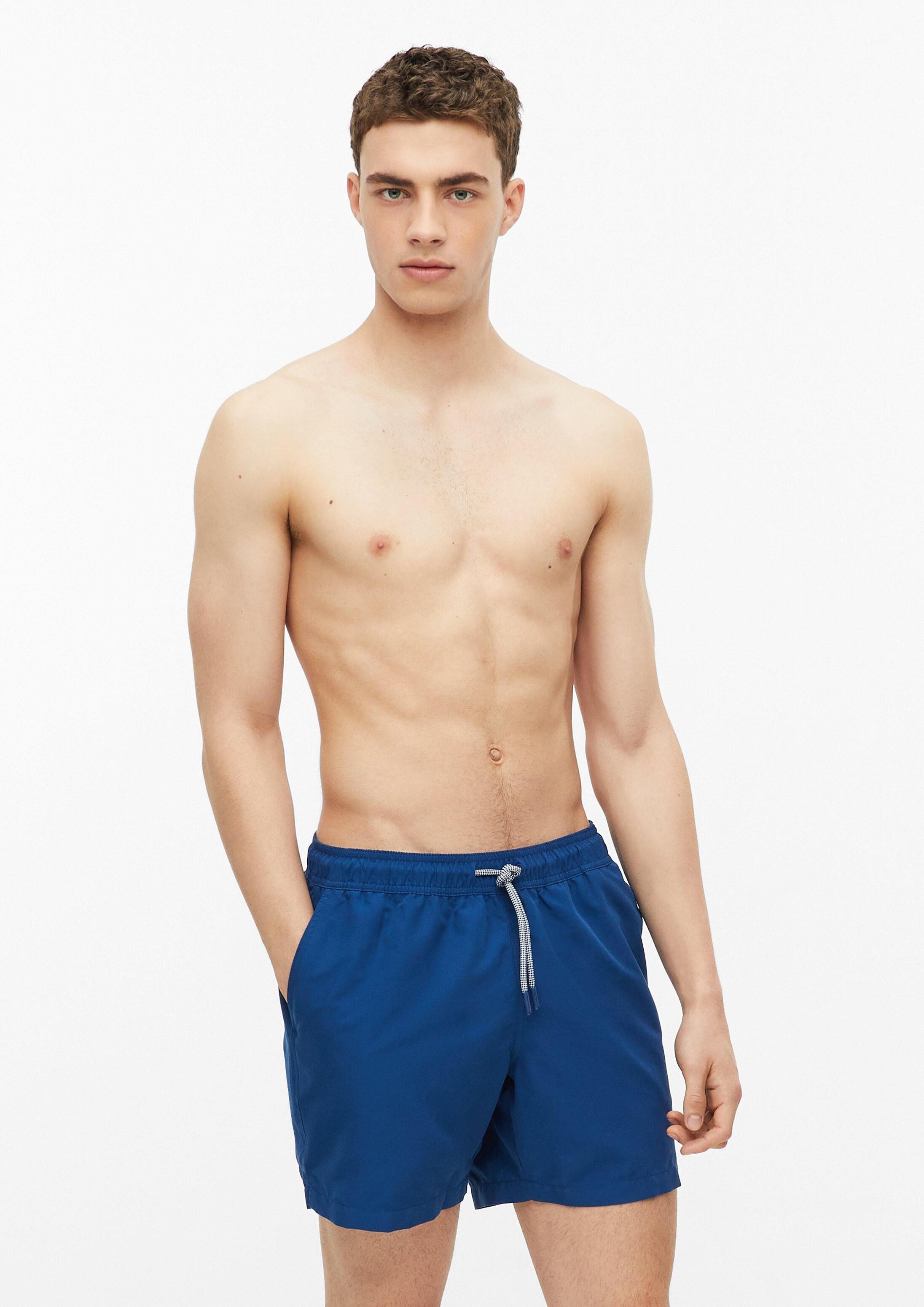 s.Oliver Badehose Badehose Badeshorts mit Eingrifftaschen
