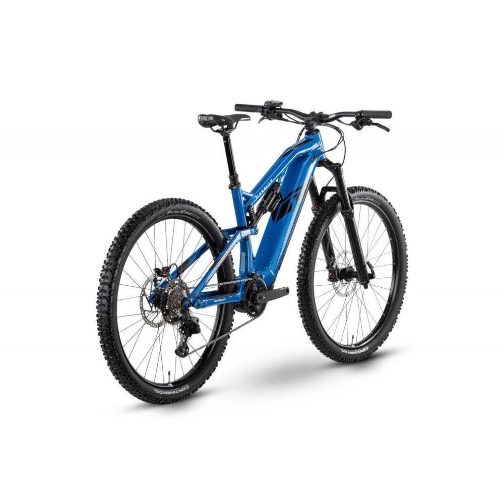 R Raymon E-Bike TrailRay 140E 9.0 Tektro E-Bike Fully in newblue,  Elektrofahrrad