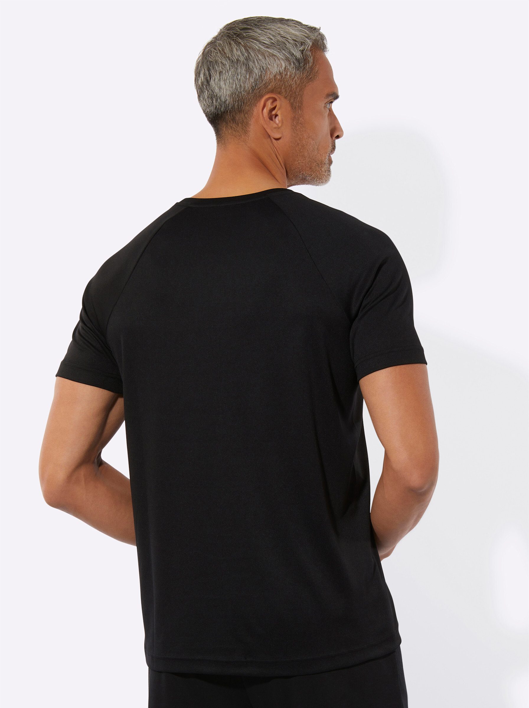Sieh an! T-Shirt Sportshirt Kurzarm