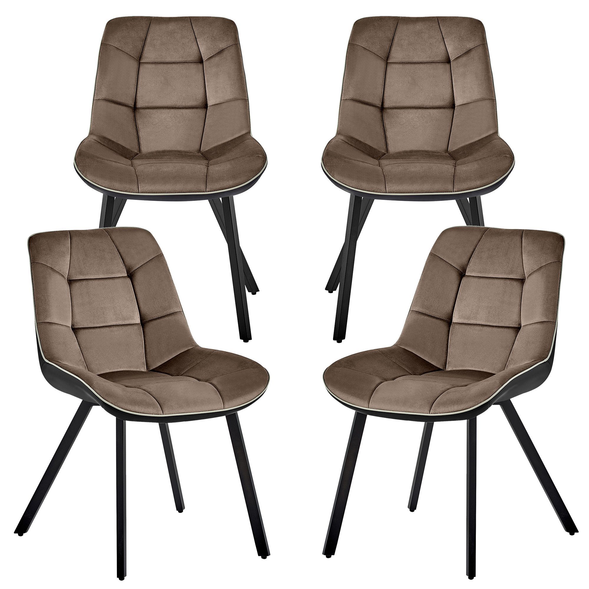 TRISENS Esszimmerstuhl Leonie (1er, 2er, 3er günstig online kaufen