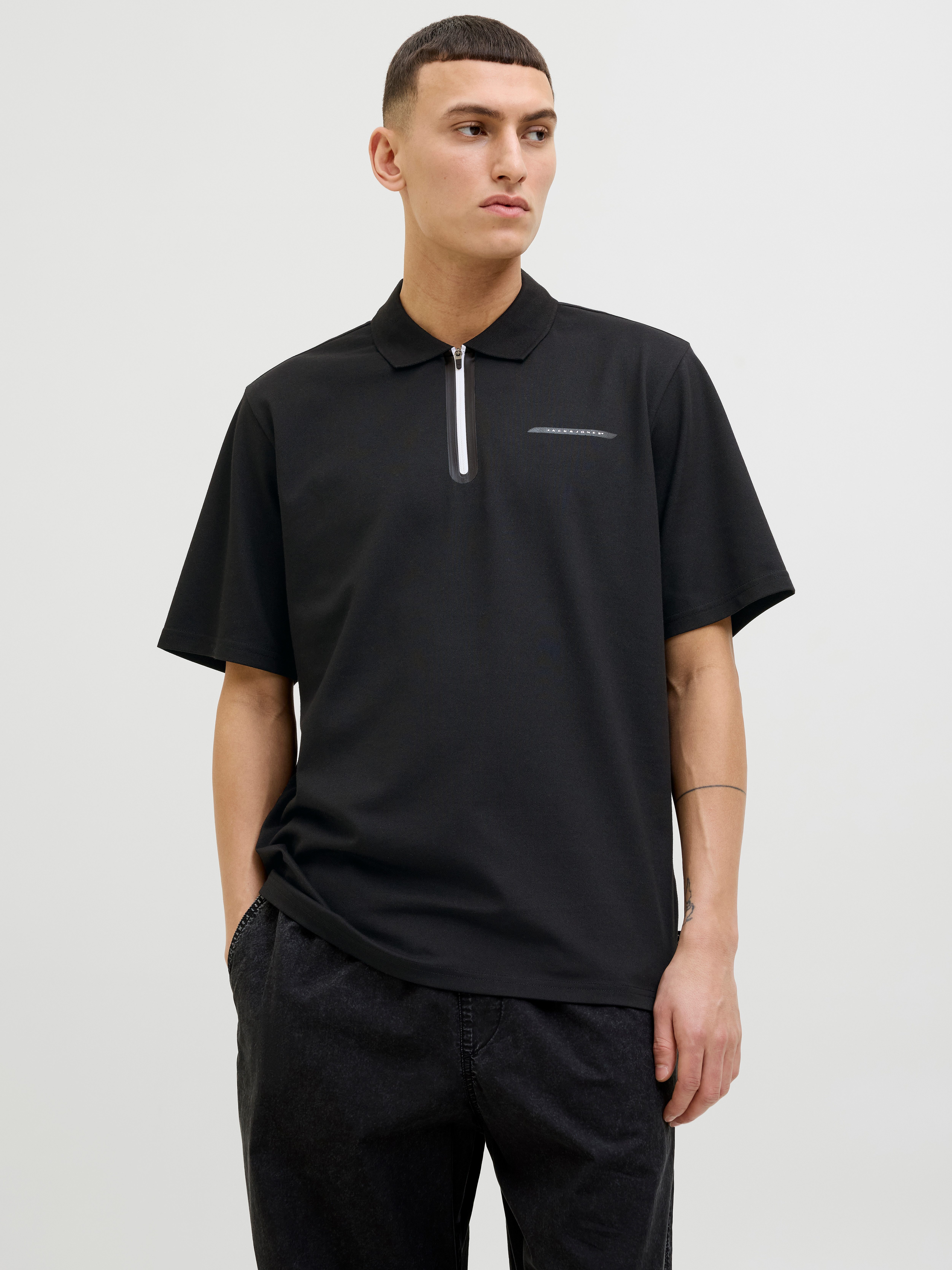 Jack & Jones Poloshirt JCOFUSION PIQUE POLO SS SN günstig online kaufen