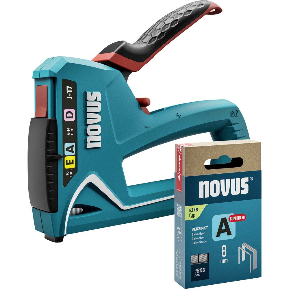 Nagler Novus Tools J-17 030-0458 Handtacker Klammernlänge 6 - 14 mm