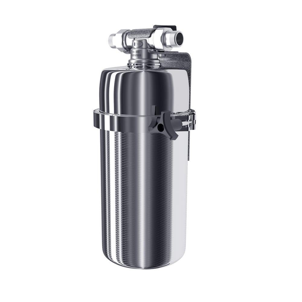 Edelstahl-Filtergehäuse, 300 Viking Aquintos Wasseraufbereitung Untertisch-Trinkwassersystem 3/4"Außengewinde Midi