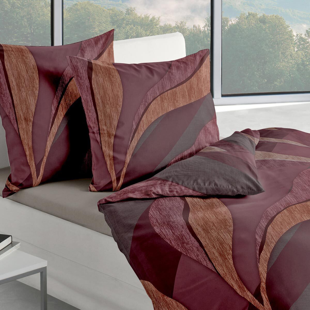 TRAUMSCHLAF Bettwäsche Alkmaar, Mako Satin, 2 günstig online kaufen