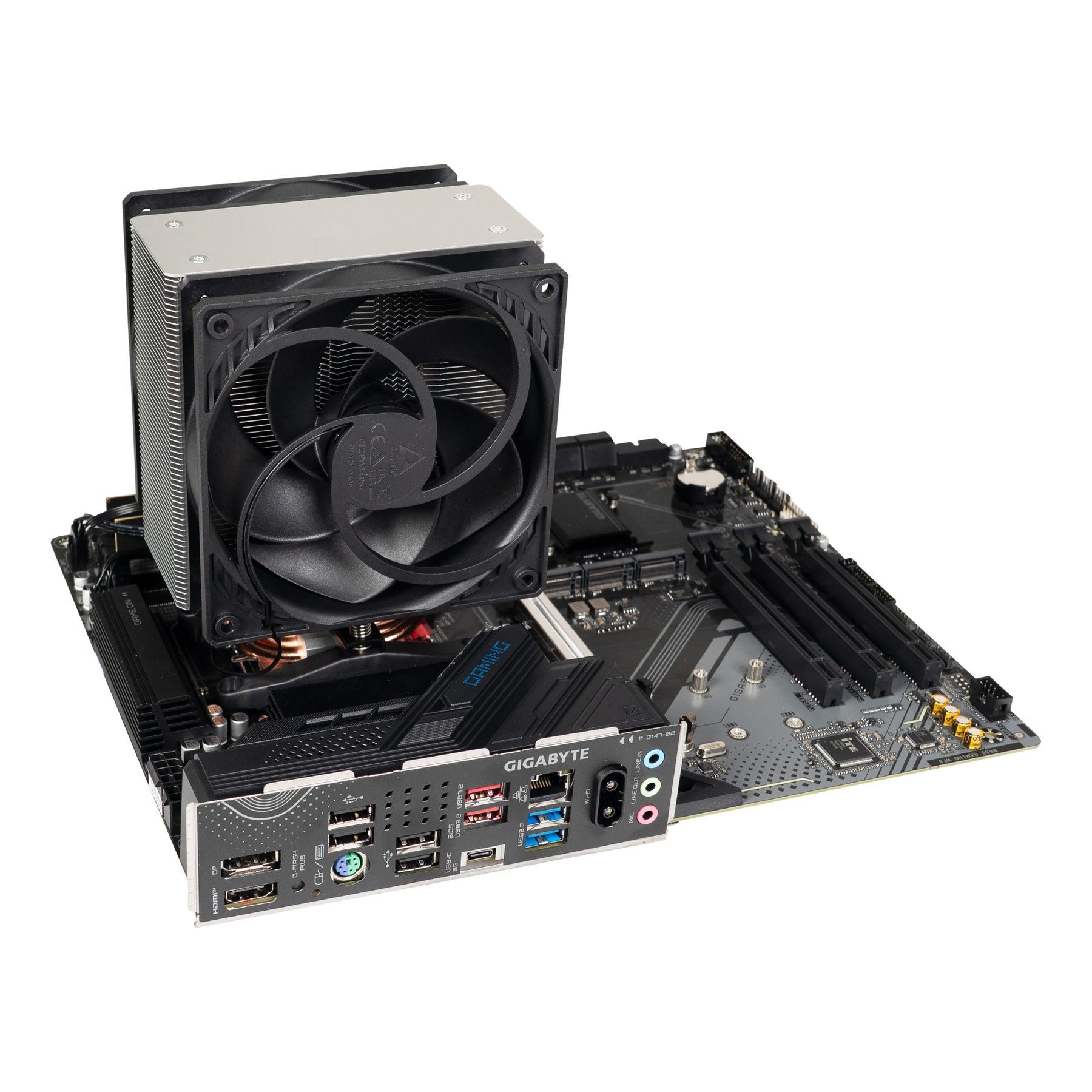 Joy-it JOY-IT Aufrüst-Set AMD RYZEN5 7600X3D AM5 Barebone-PC