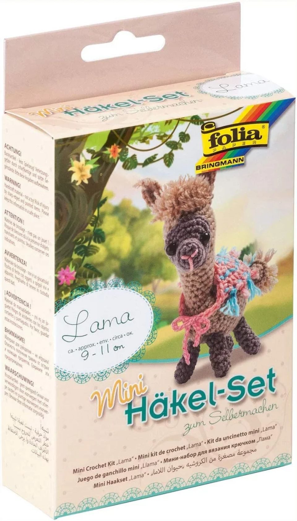 Folia Max Bringmann KG Kreativset Mini-Häkelsets