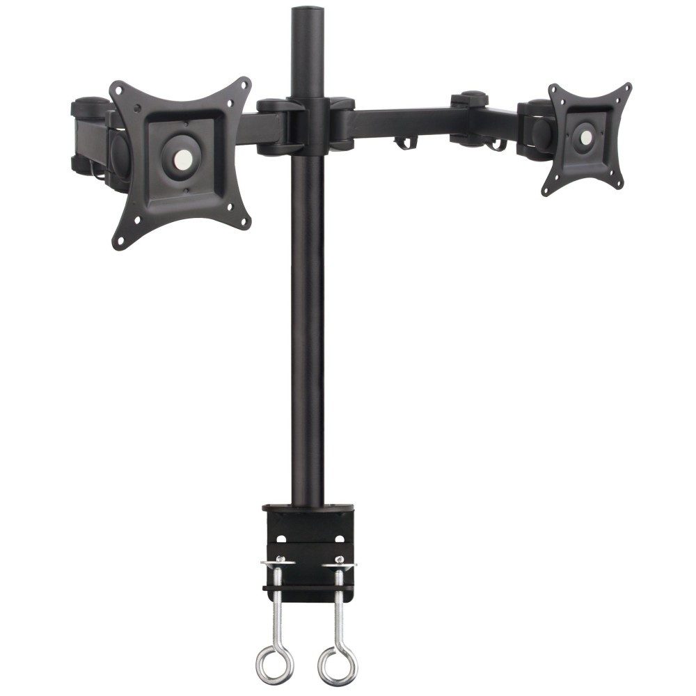 TECHLY TV-Wandhalterung Techly Schreibtischhalterung f. 2LCD 13"-27" diagonal Klemme