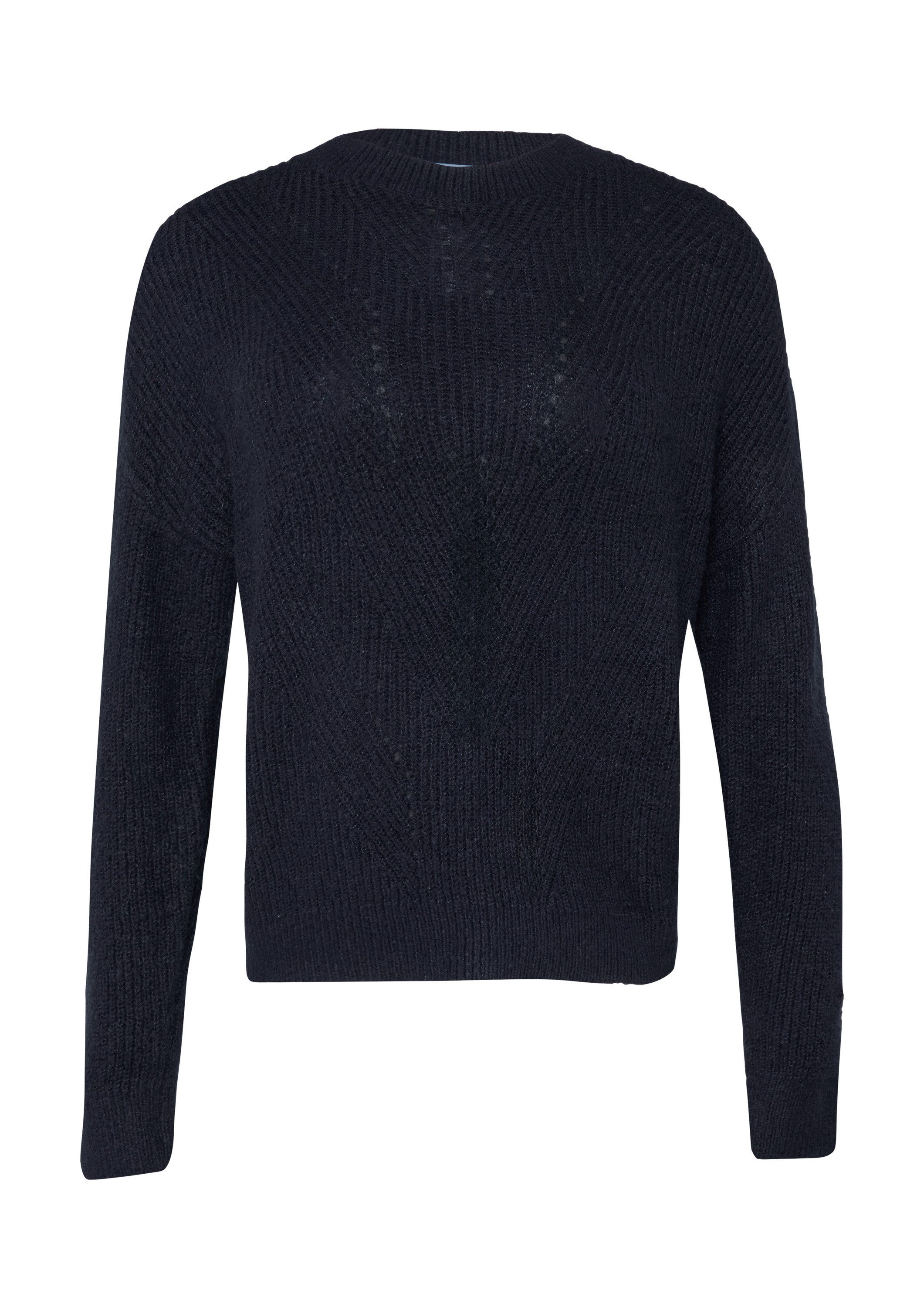 QS Longpullover Strickpullover (1-tlg) günstig online kaufen