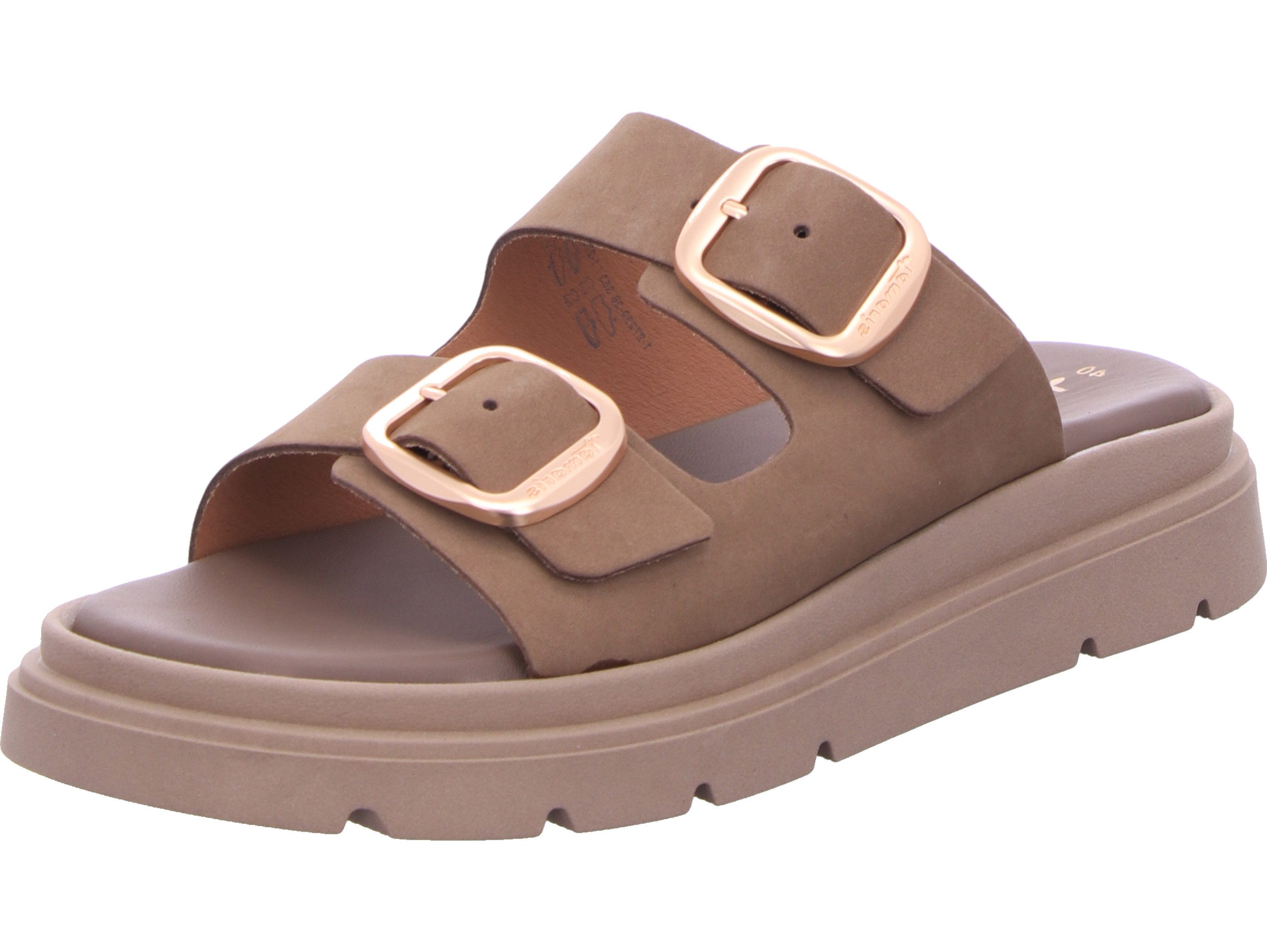 Tamaris Keilpantolette echtes Leder