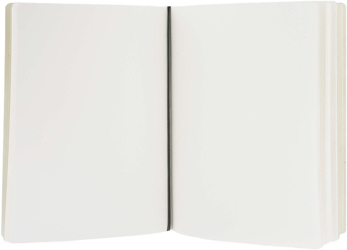 MOLESKINE Notizbuch Notizbuch XL 19x25cm blanko Softcover schwarz