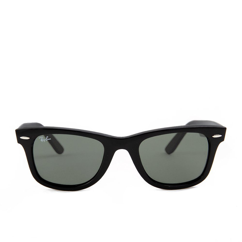 Ray-Ban Sonnenbrille Ray-Ban Wayfarer RB2140 901 Black Green günstig online kaufen