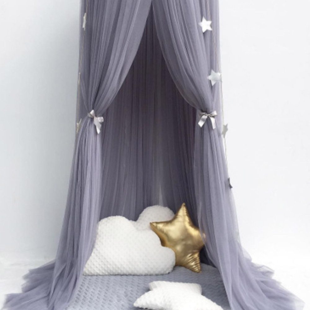 FELIXLEO Betthimmel Baldachin Kinderzimmer Deko Saumlänge 250cm*65 CM (2-tlg)