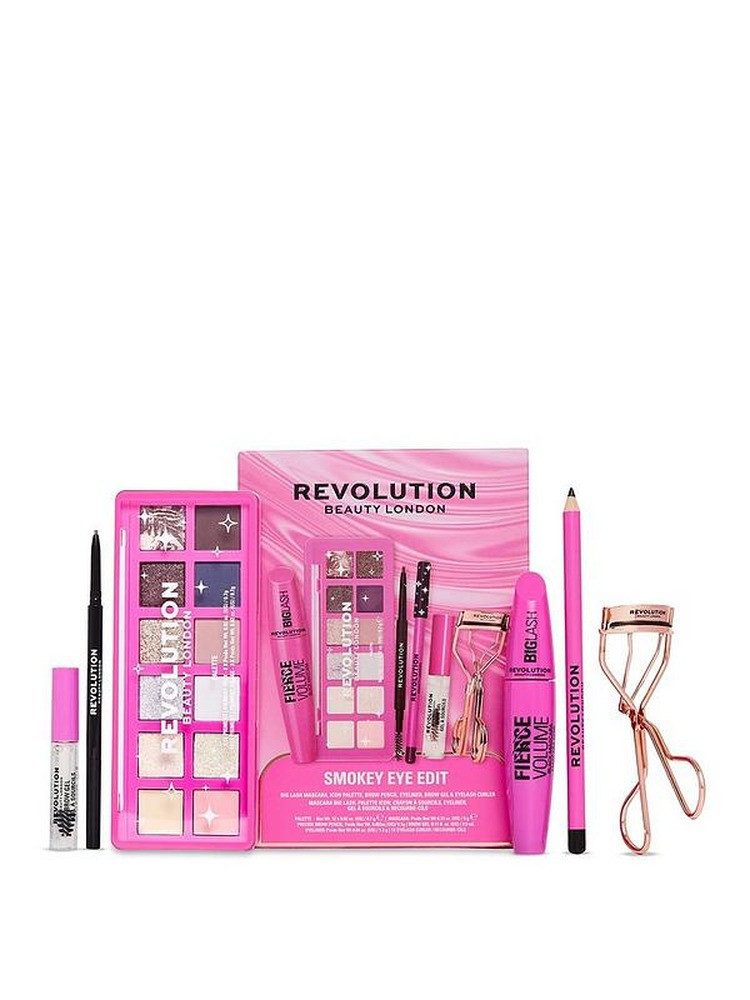 Revolution Augen-Make-Up-Set SMOKE EYE EDIT 6-teiliges Set