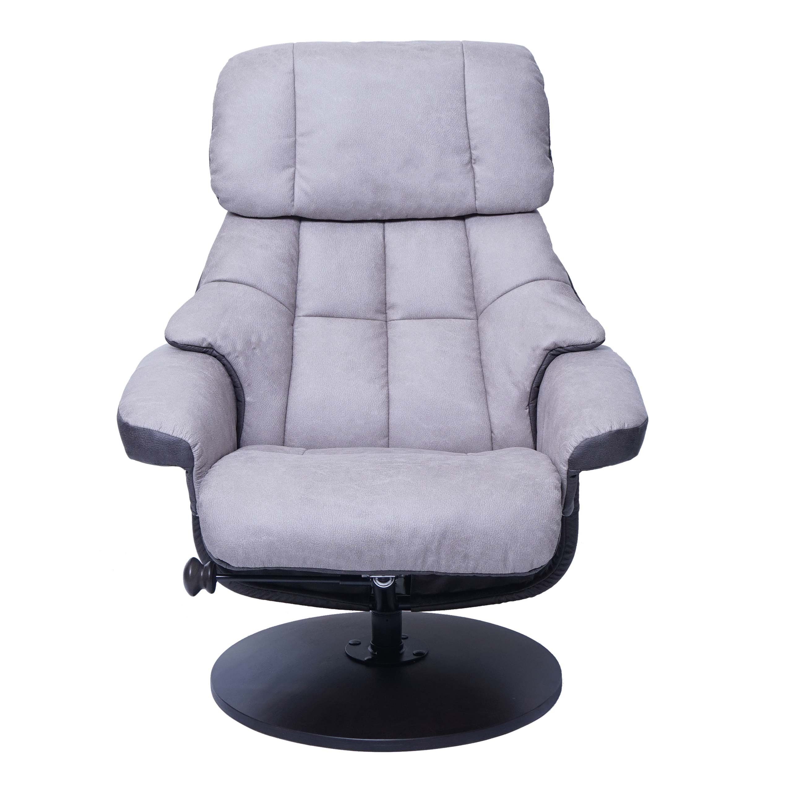 MCA furniture Relaxsessel MCW-F21, stufenlos einstellbare drehbar um 360° verstellbar, Widerstandskraft