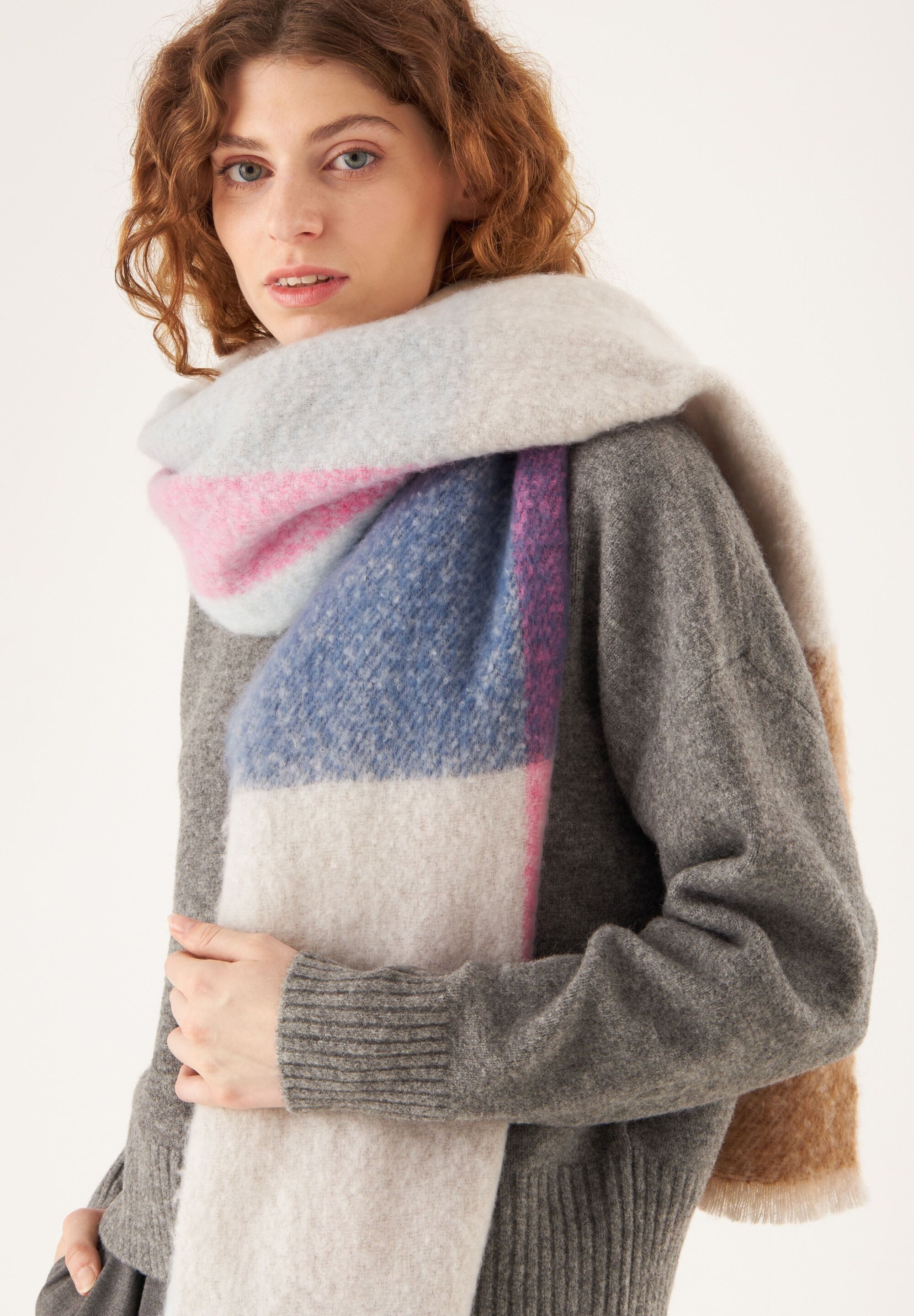 Codello Modeschal, (1-St), mit Karo-Muster