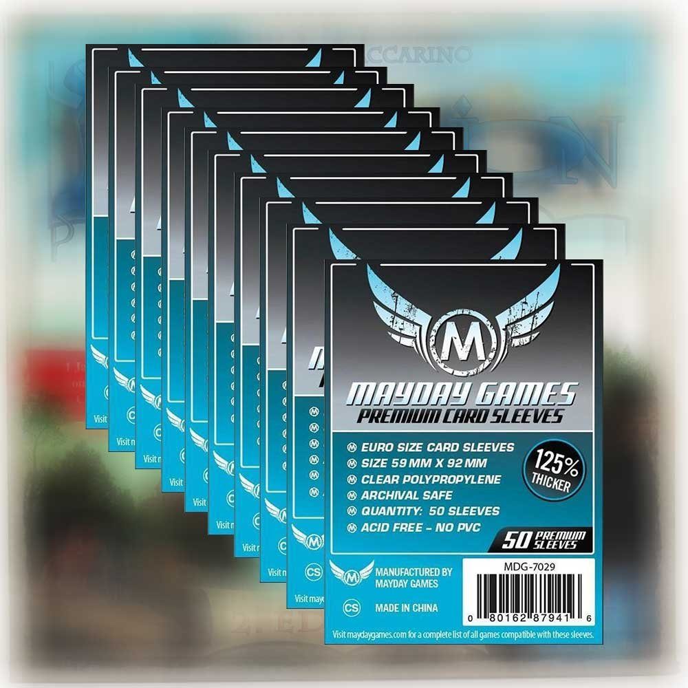 Mayday Games Spiel Premium Sleeve Hüllen 7029 Vorteilspack für Dominion