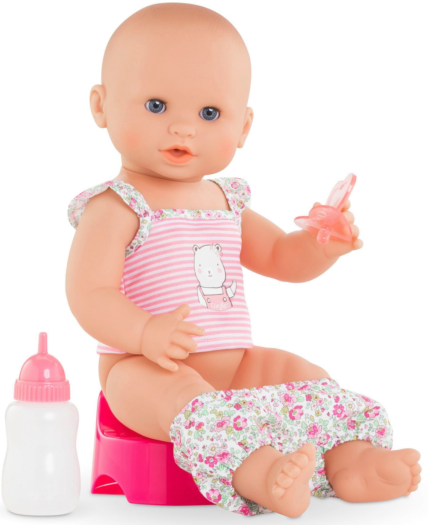 Babypuppe Mon Grand Poupon Corolle Emma Trink+Nass Badebaby