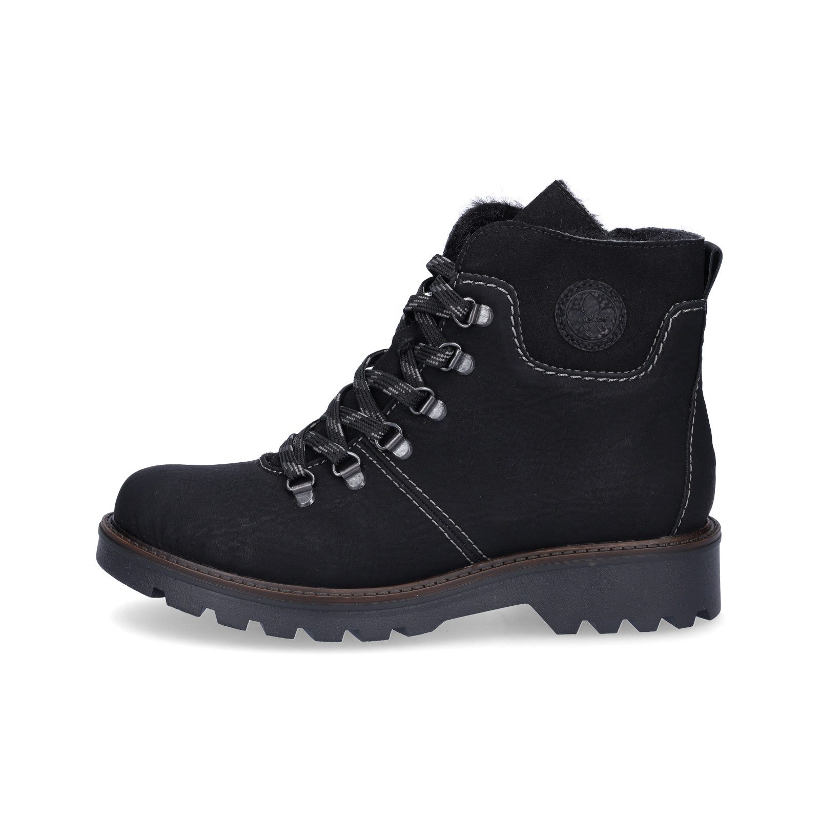 Rieker Rieker Damen Schnürboot schwarz Schnürboots günstig online kaufen