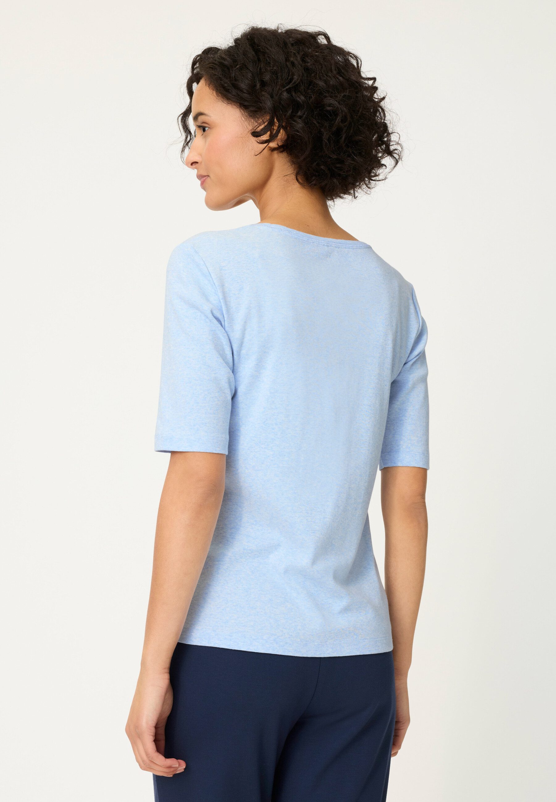 Olsen T-Shirt Shirt mit Placement-Print günstig online kaufen