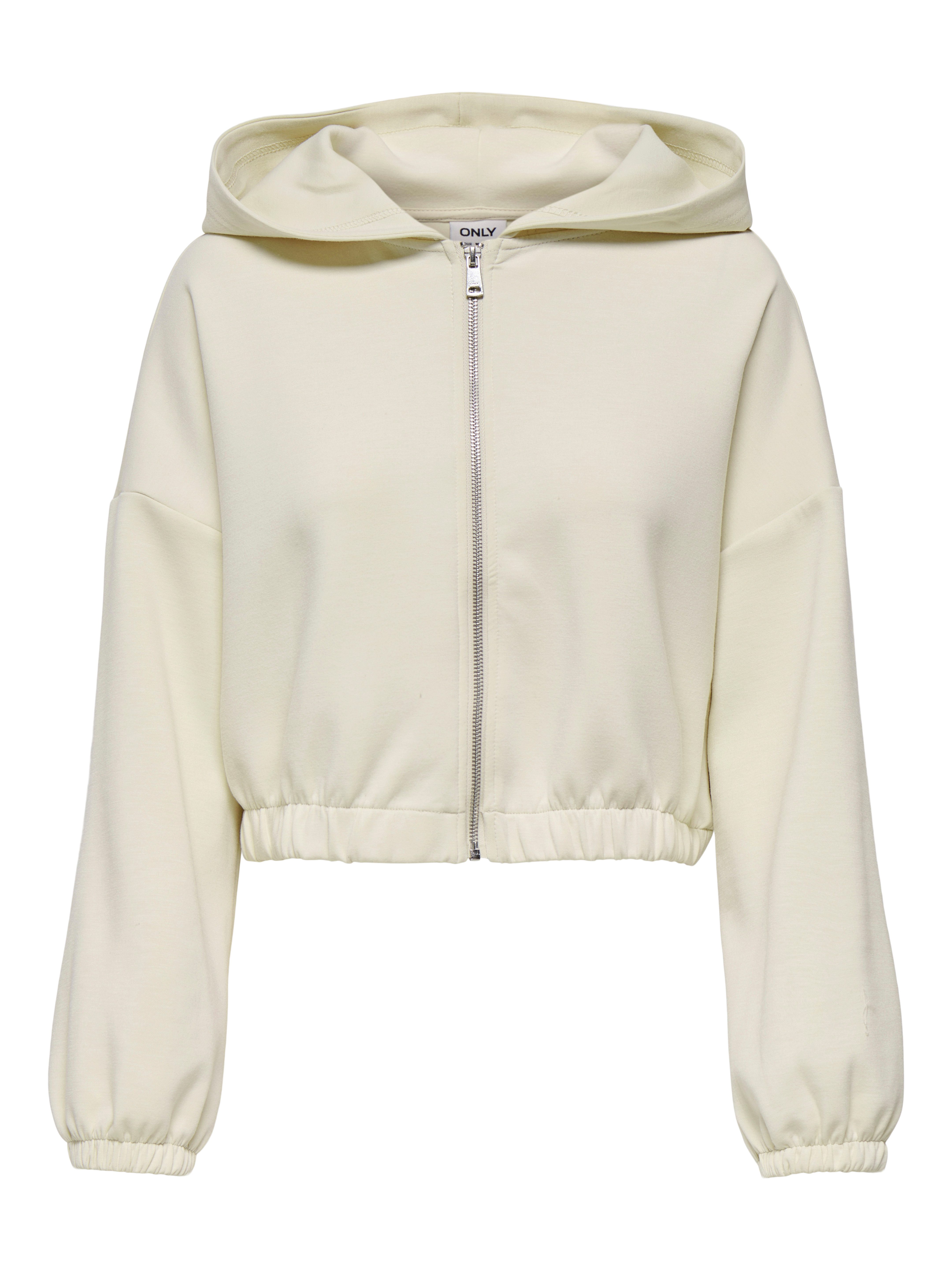 ONLY Kapuzensweatshirt ONLSCARLETT LS ELASTIC ZIP HOOD SWT NOOS günstig online kaufen