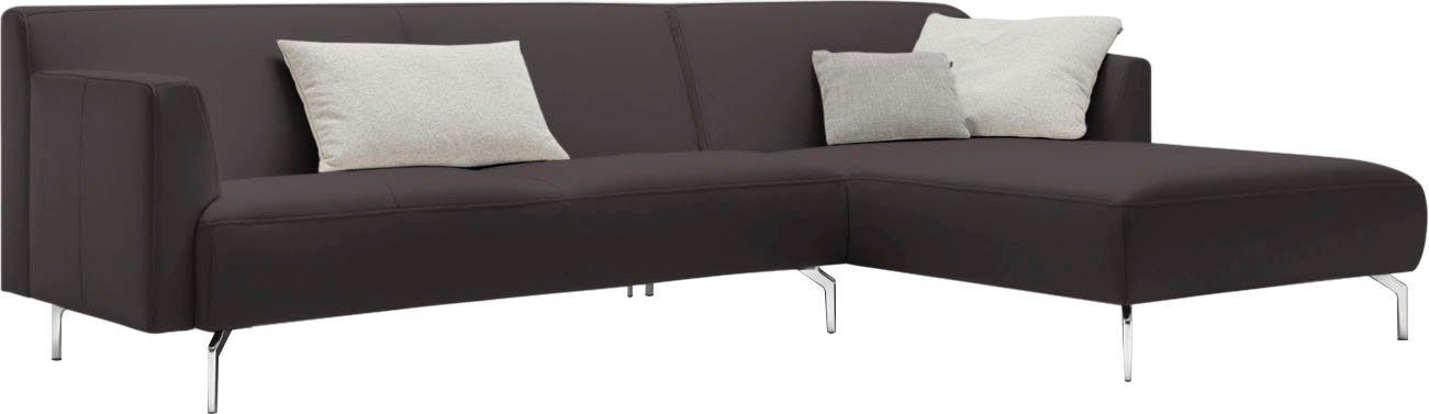 hülsta Breite Optik, hs.446, Ecksofa minimalistischer, in schwereloser cm 275 sofa