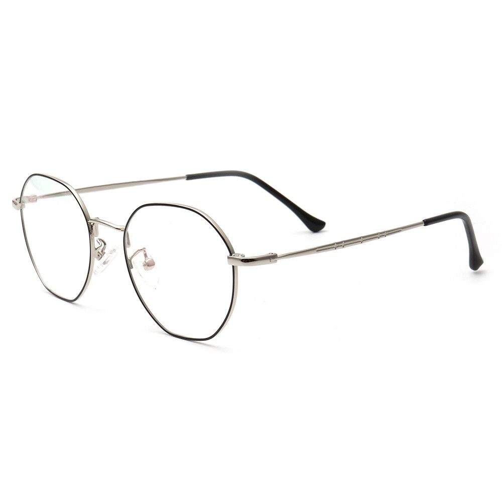 PACIEA Lesebrille Metall Polygonal Blaulichtfilter Damen
