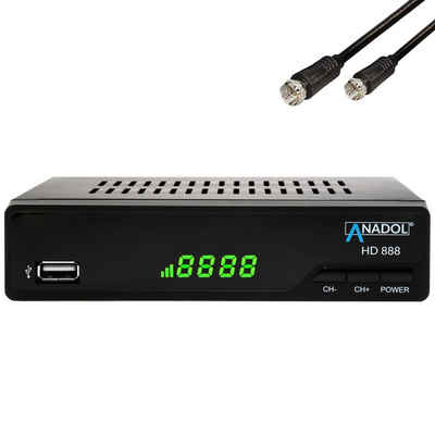 Anadol HD 888 Full HD inkl. Sat-Kabel SAT-Receiver