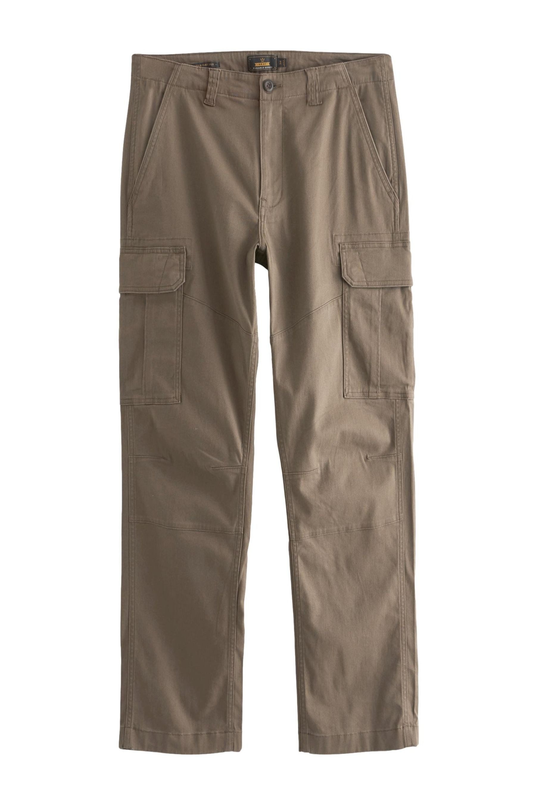 Cargohose Cargo-Hose aus Baumwollstretch – Straight Fit