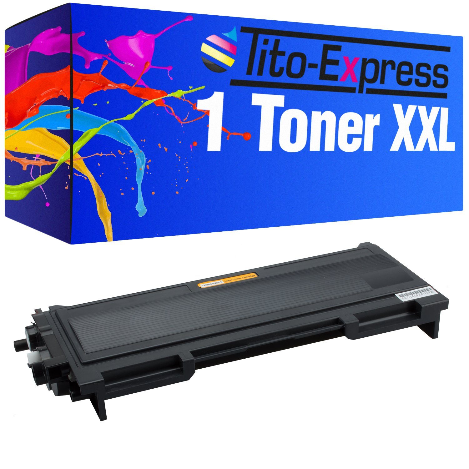 Wir bieten supergünstige Preise Tito-Express Tonerpatrone ersetzt Brother TN-2000 DCP-7020 2000 Fax2820ML Black), Fax2825 Fax2820 (1x DCP-7010 BrotherTN2000, für DCP-7025 Brother TN DCP-7010L