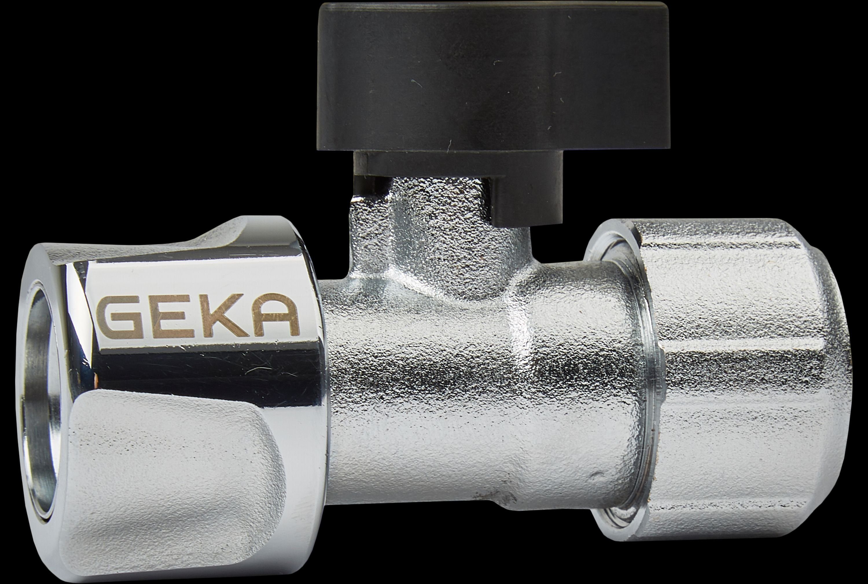 Schlauchadapter GEKA plus Schlauchstück mit Kugelhahn kombinierbar Stecksystem +