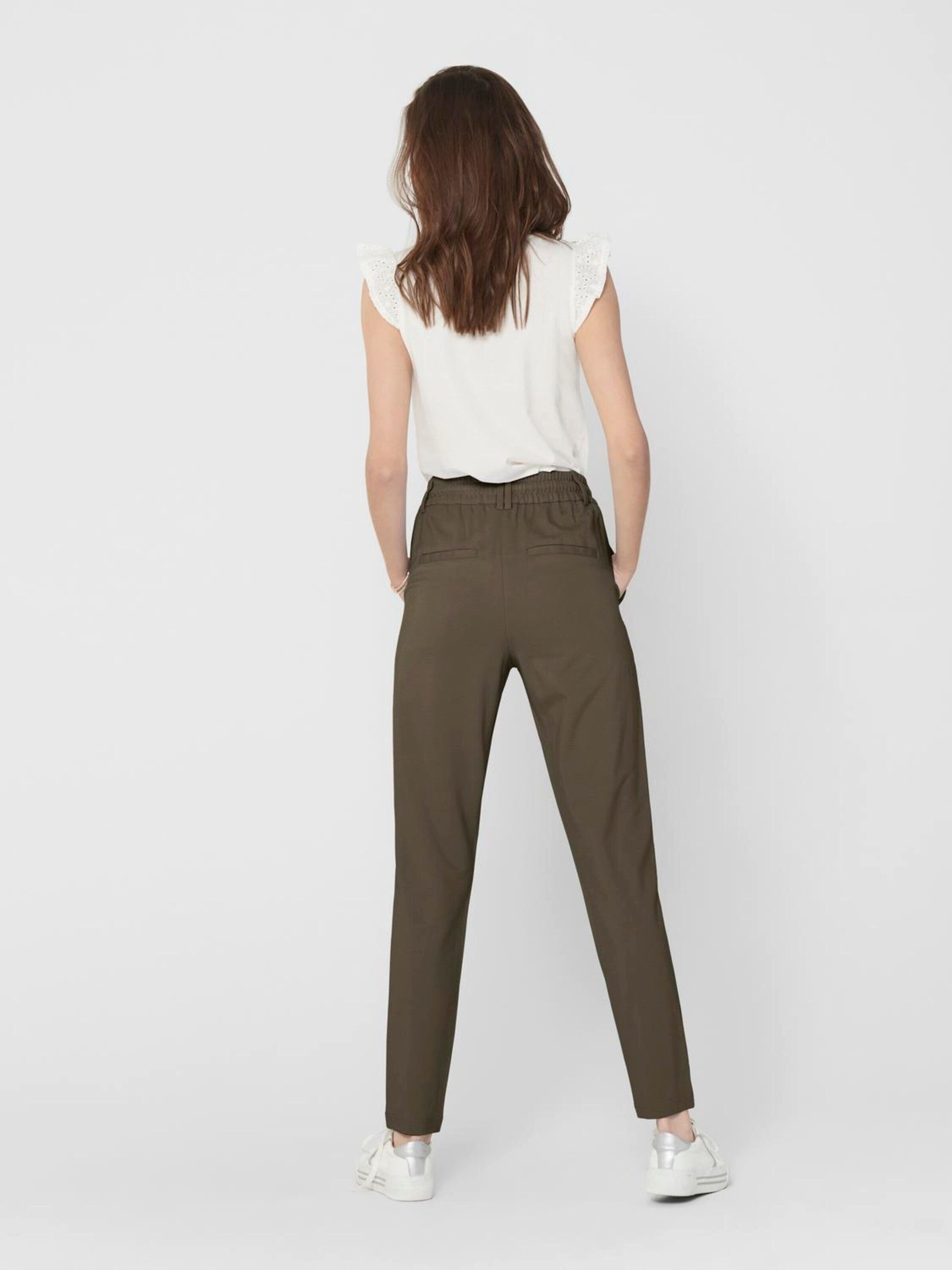 ONLY Bundfaltenhose Poptrash (1-tlg) Falten