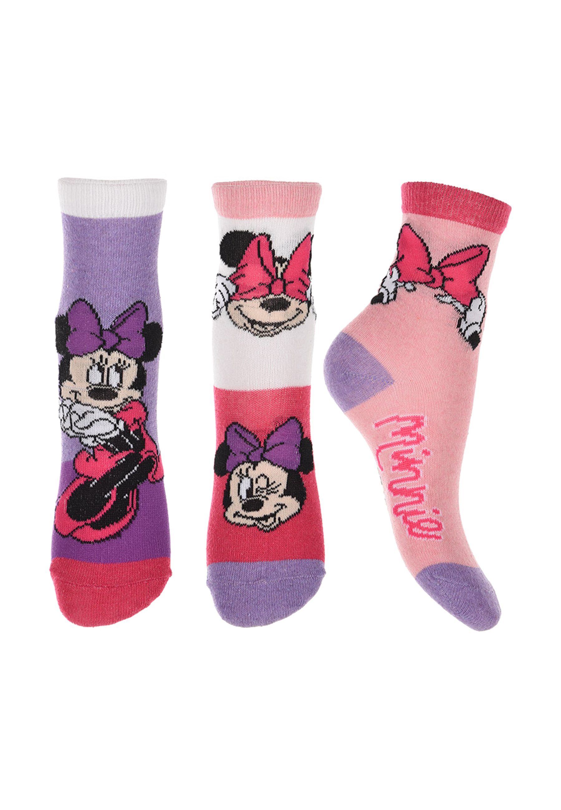 Disney Minnie Kinder Socken Mouse Minnie Strümpfe Socken Mädchen