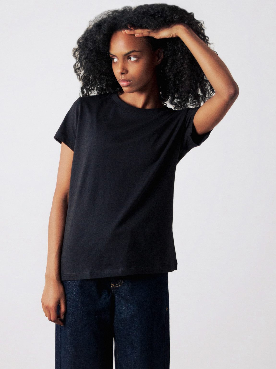 HONEST BASICS Rundhalsshirt W aus OCS günstig online kaufen