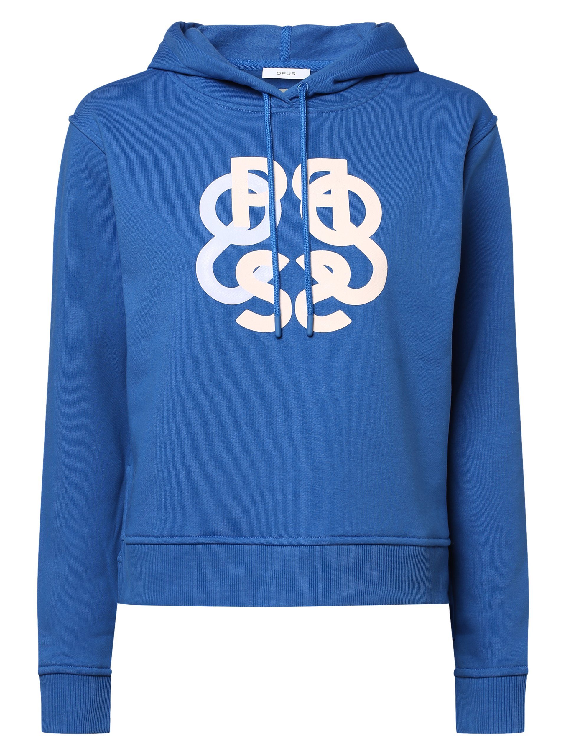 OPUS Sweatshirt »blau regular fit« (1-tlg)