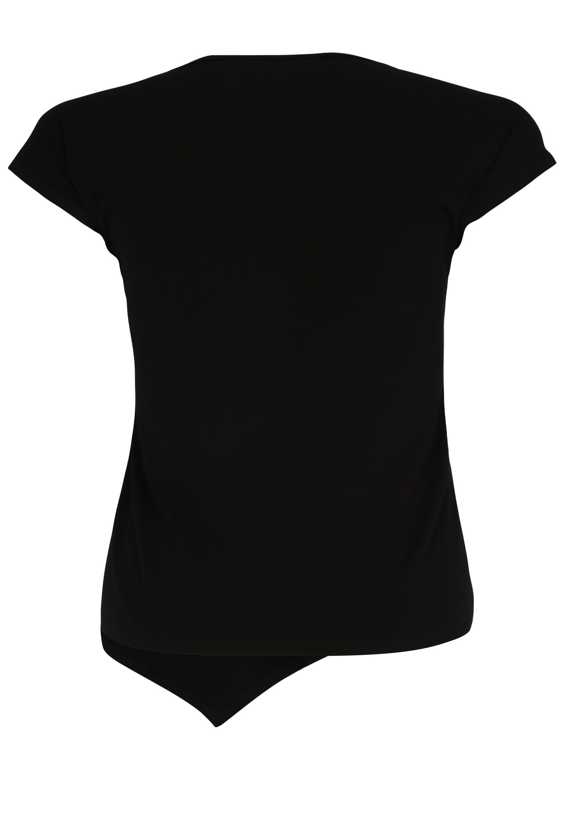 Doris T-Shirt Streich Wording-Motiv modernem Design T-Shirt mit mit
