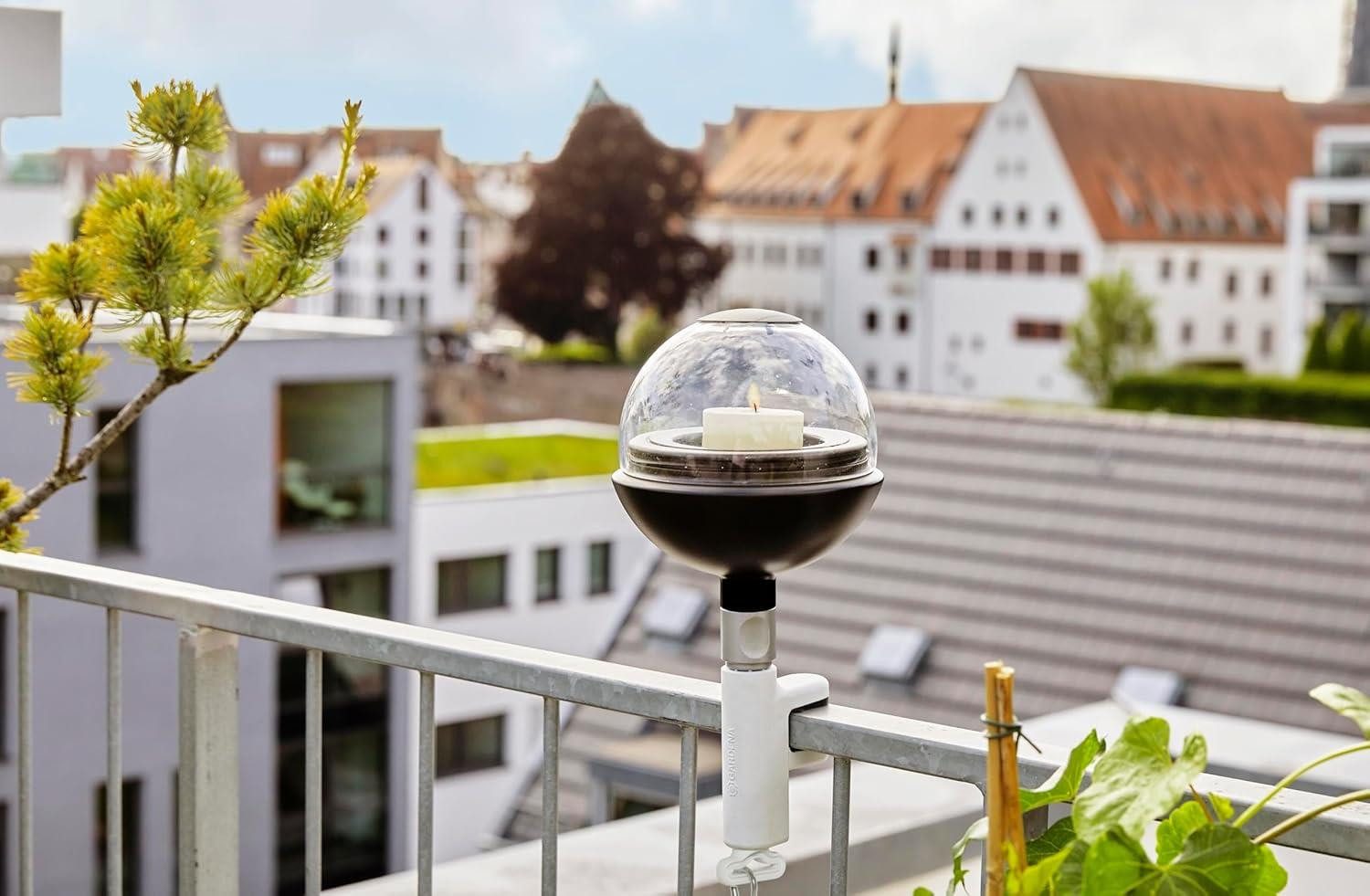 GARDENA Gartenfigur Balkonhalterung Halterung für Gardena ClickUp! Aufsätze Befestigung – Bild 5 von 5