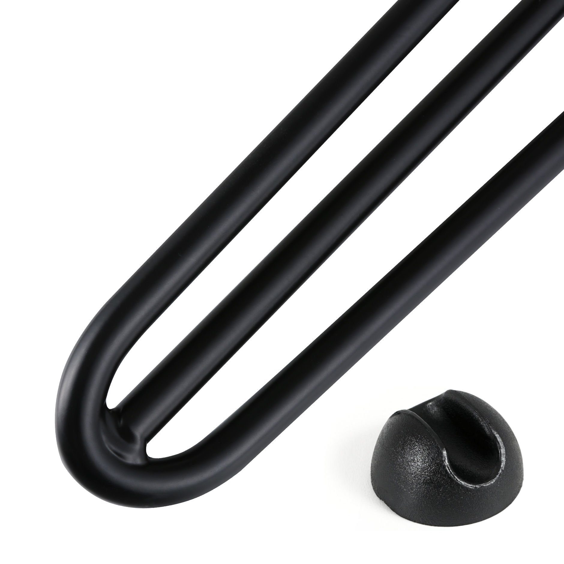 Zelsius Tischbein Hairpin Legs, 4er cm, schwarz, 71 aus Set, Tischbeine Stahl