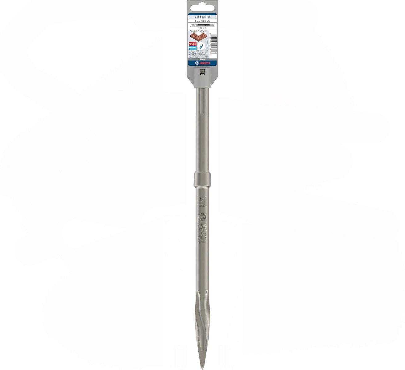 BOSCH Spitzmeißel Bosch Professional Spitzmeißel RTec Speed mit SDS-max-Aufnahme 400 mm